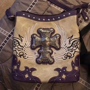 Purple small crossbody